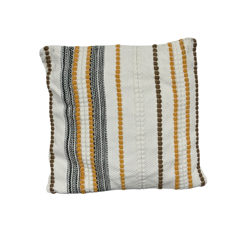 Striped Boho Pillow