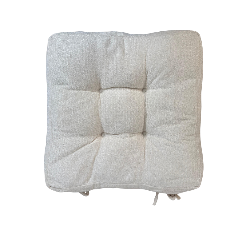 Plush Tufted Seat Cushion