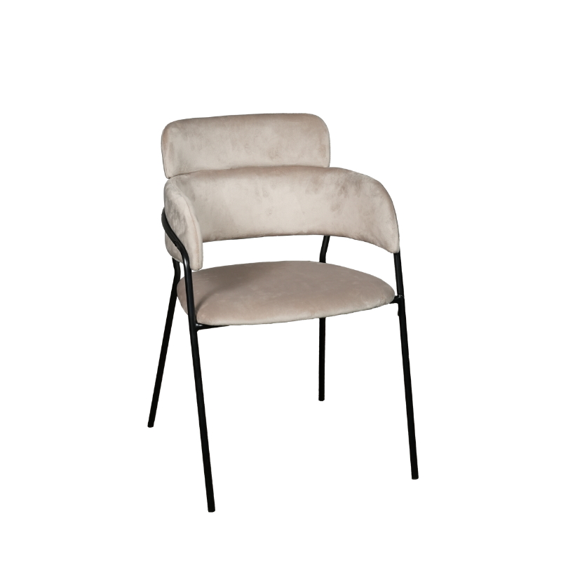 Premium Upholstered Fabric Chair