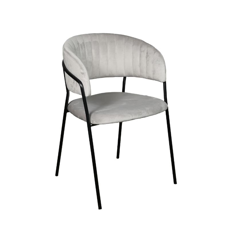 Contemporary Upholstered Fabric Chair