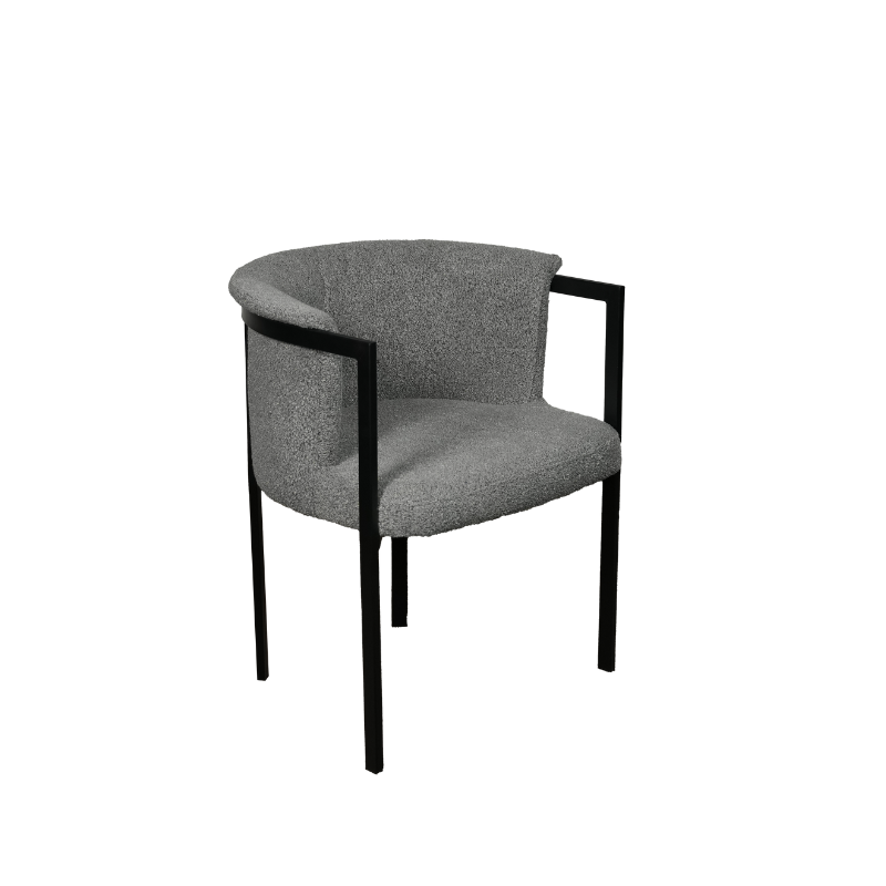 Classic Upholstered Fabric Chair