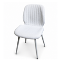 Elegant Upholstered Fabric Chair (Beige)