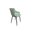 Garden Plastic Outdoor Chair (Black)