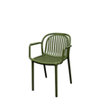 Garden Plastic Outdoor Chair (Khaki)