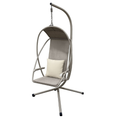 Outdoor Garden Swing (Brown)