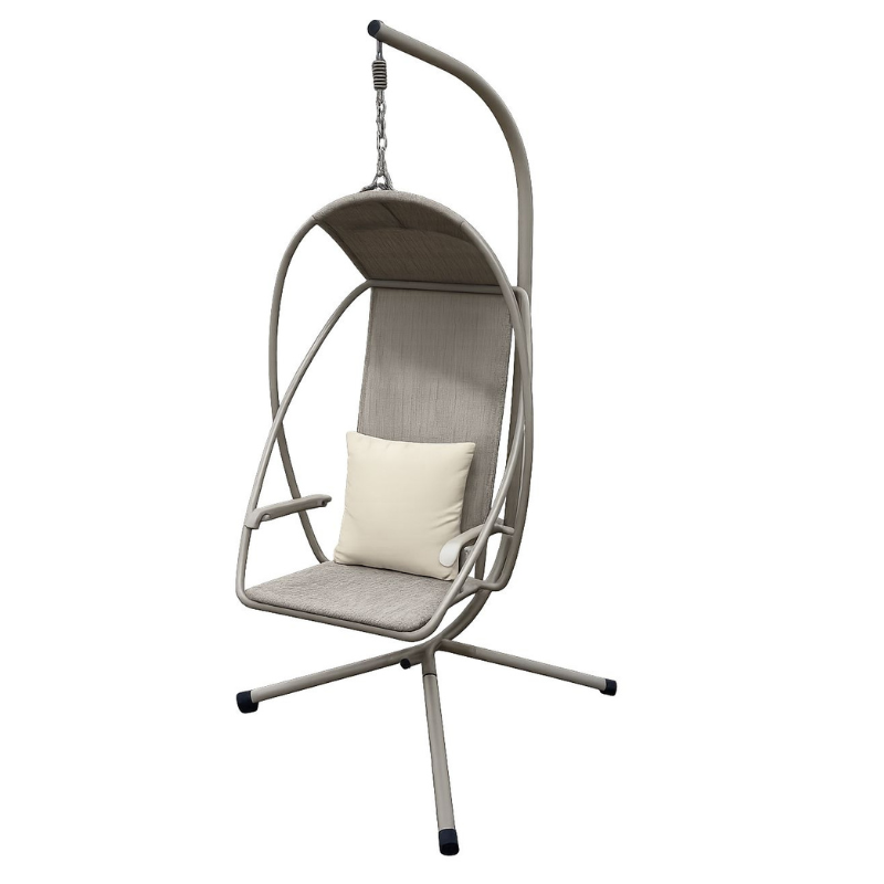 Outdoor Garden Swing (Brown)
