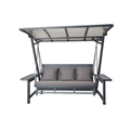 Outdoor Garden Swing (Dark Grey)