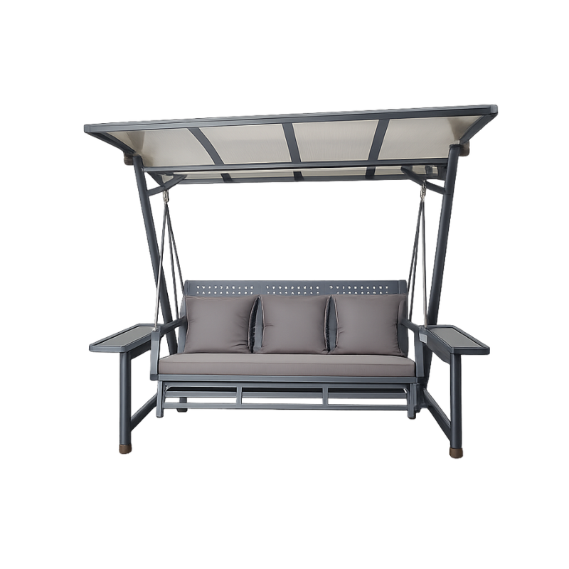 Outdoor Garden Swing (Dark Grey)