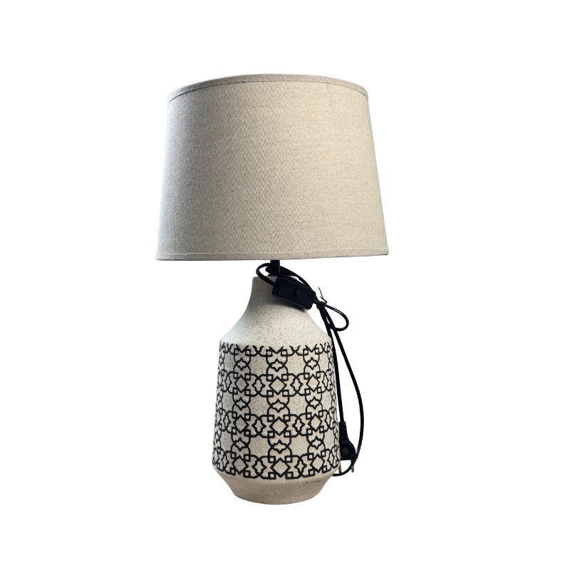 Lattice Pattern Table Lamp