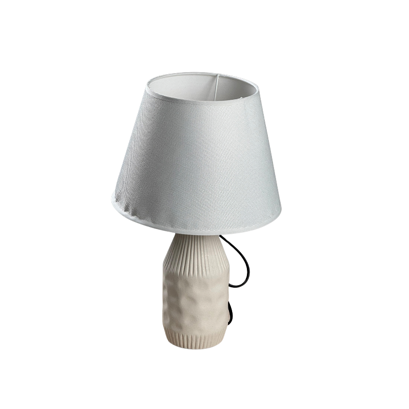 Ribbed Base Table Lamp