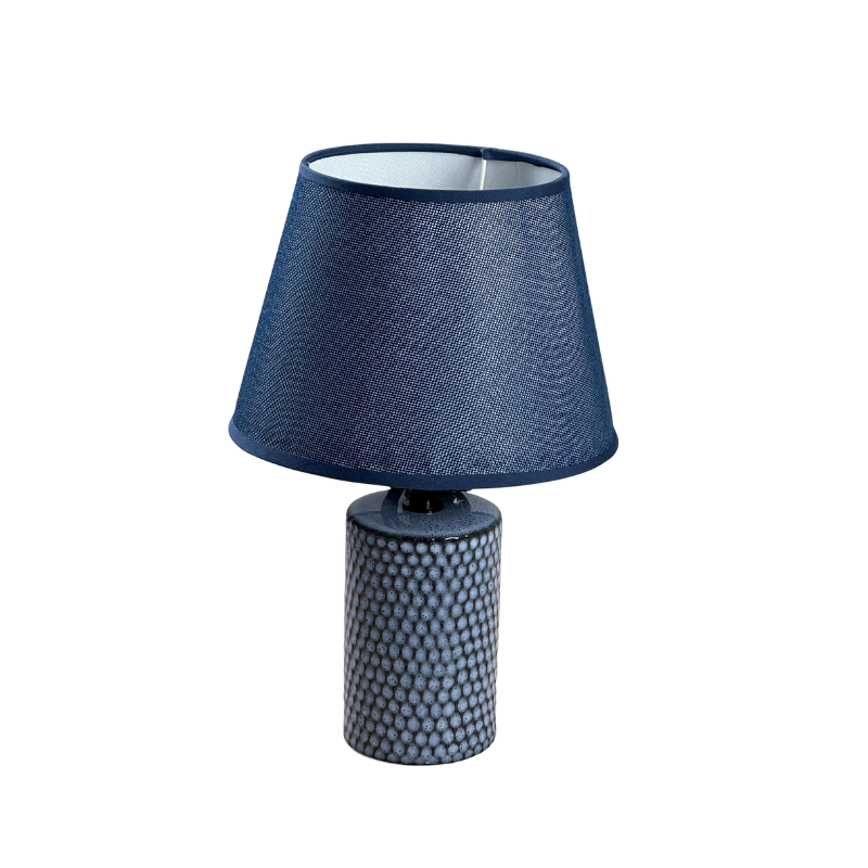 Blue Dotted Table Lamp