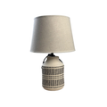 Dotted Stripe Table Lamp