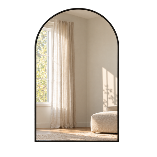 Arched Wall Mirror 60 x 90 cm