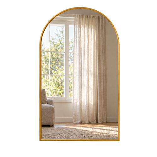 Arched Wall Mirror 60 x 90 cm