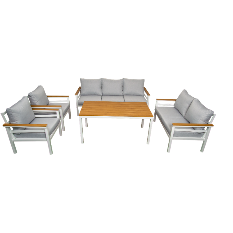 All-Season Aluminium Garden Set (Beige)