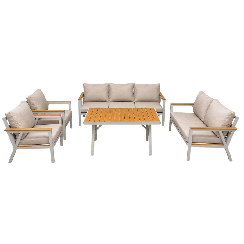Weatherproof Aluminium Garden Set