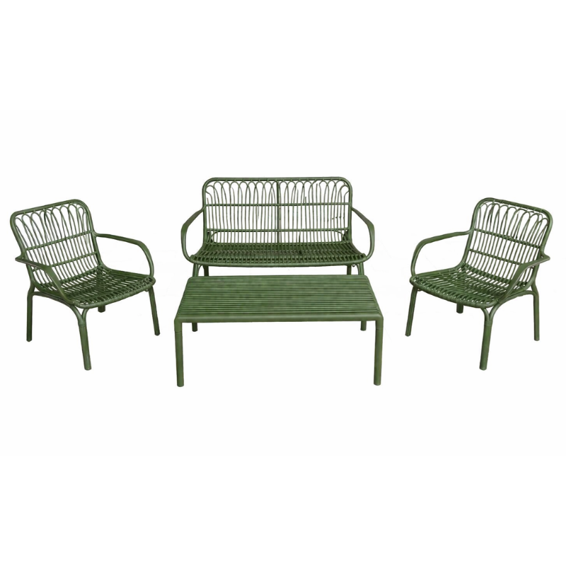 Weatherproof Plastic Outdoor Set