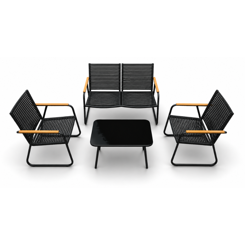 Open-Air Metal Garden Set