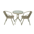Weatherproof Outdoor 1+2 Seating Set
