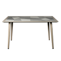 Patio Outdoor Dining Table (Beige)