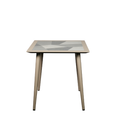 Weatherproof Outdoor Dining Table (Beige)