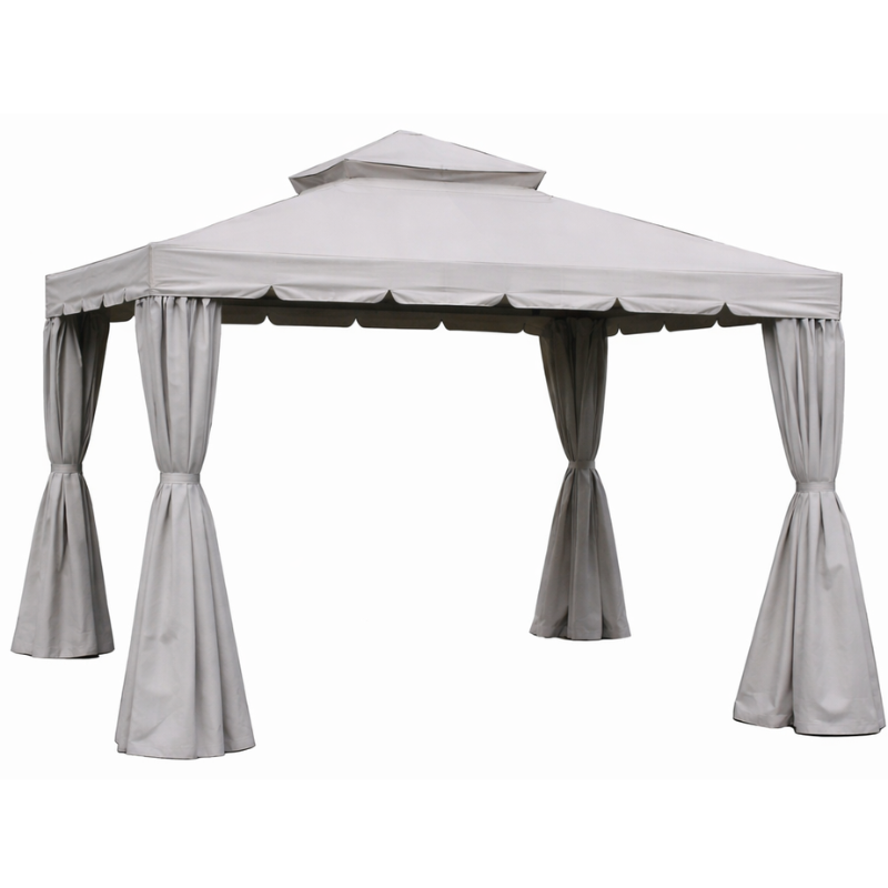 Open-Air Garden Gazebo (Beige)