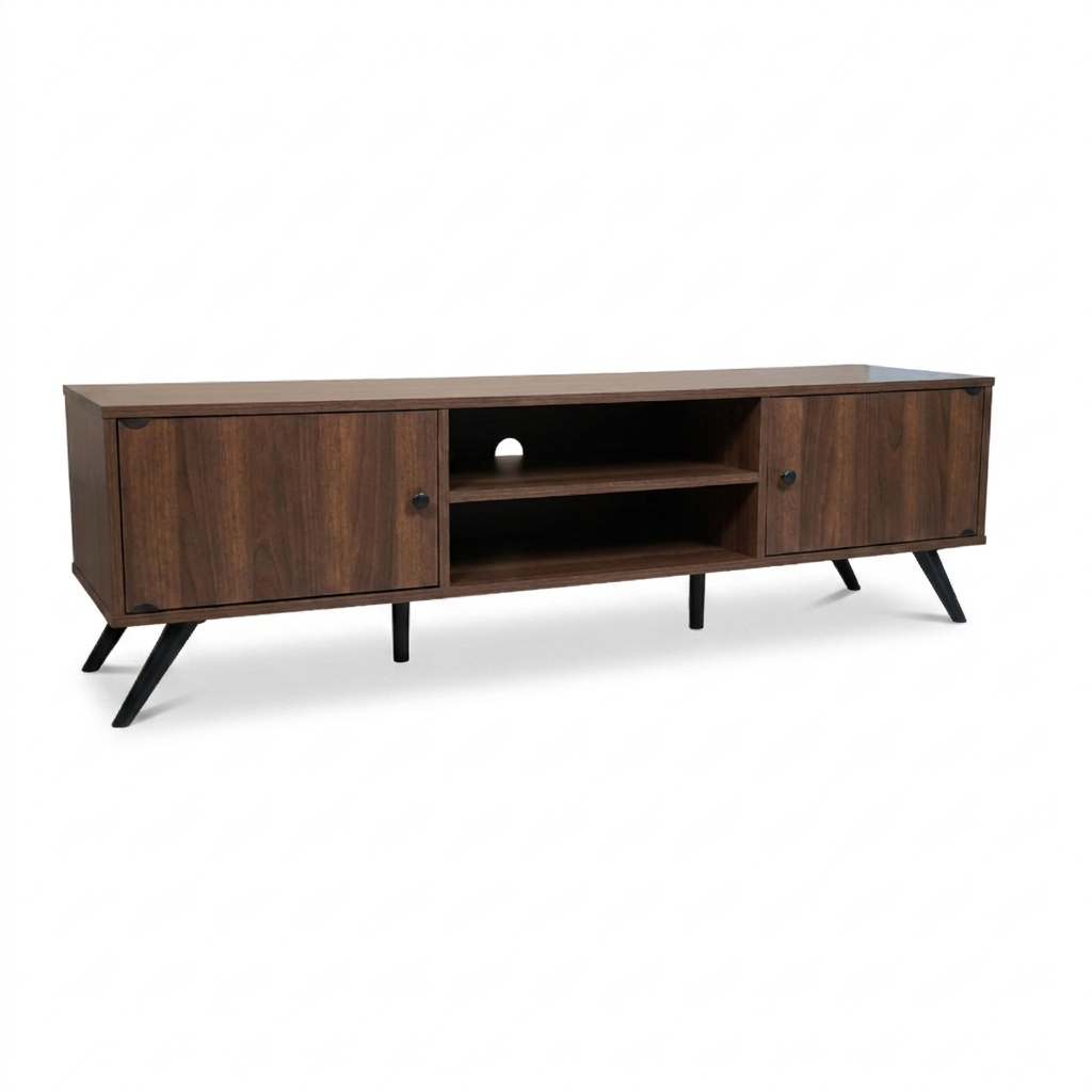 Designer TV Stand - Mocha