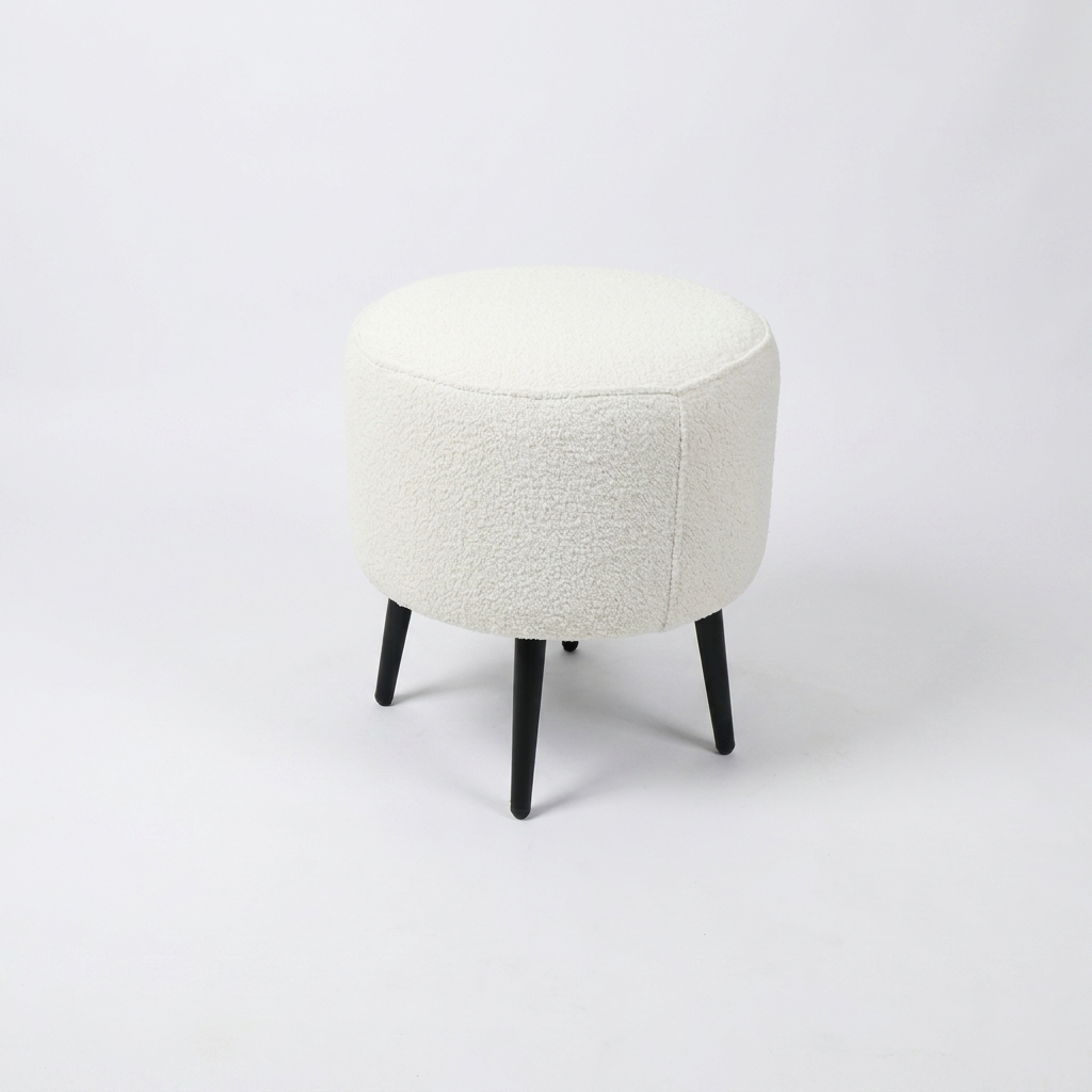 Classic Pouf - White