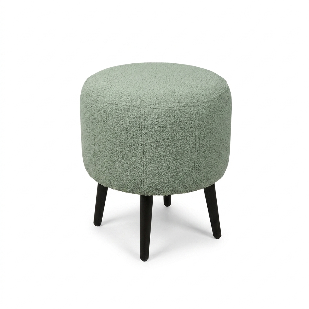 Classic Pouf - Light Green