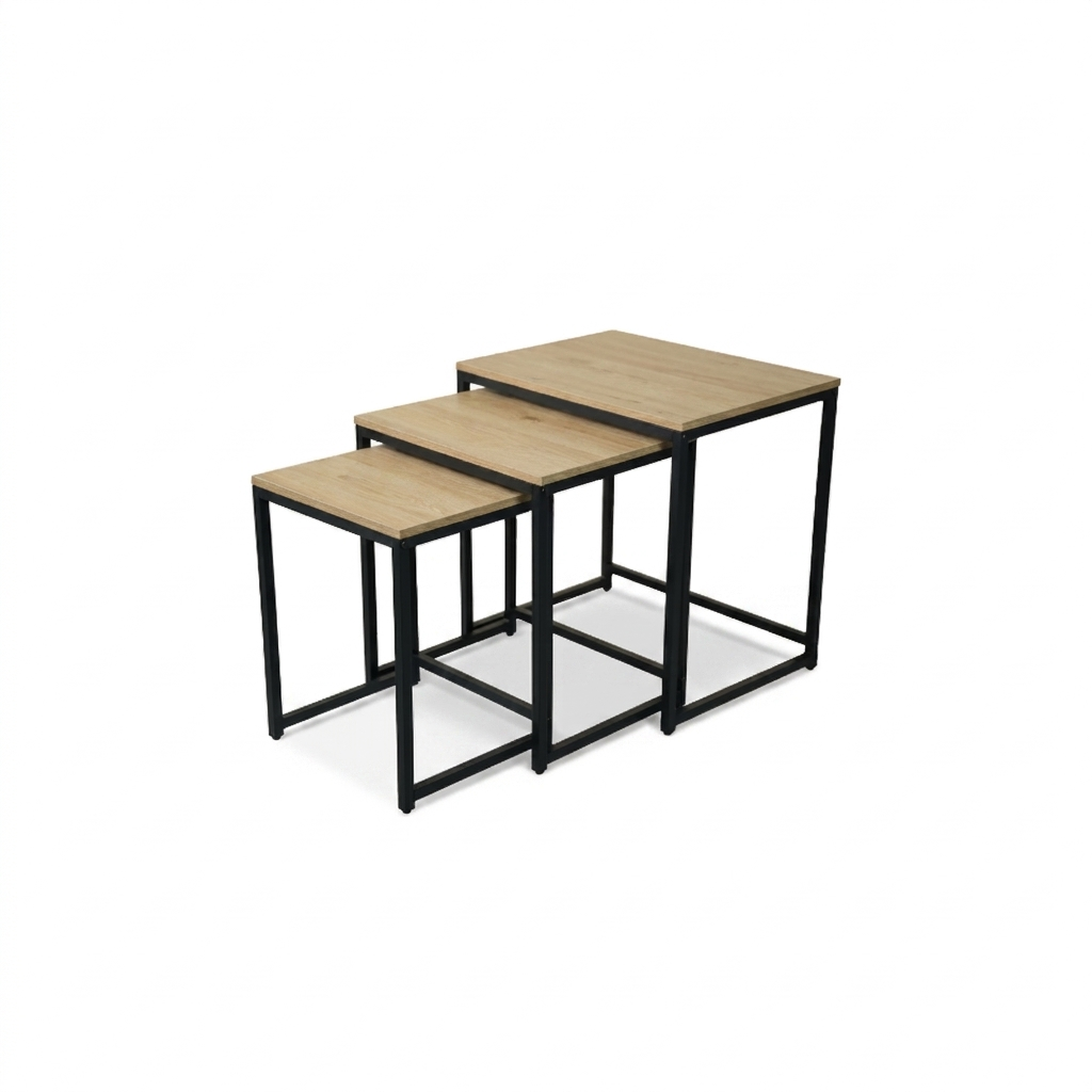 Elegant Nesting Tables - Beige