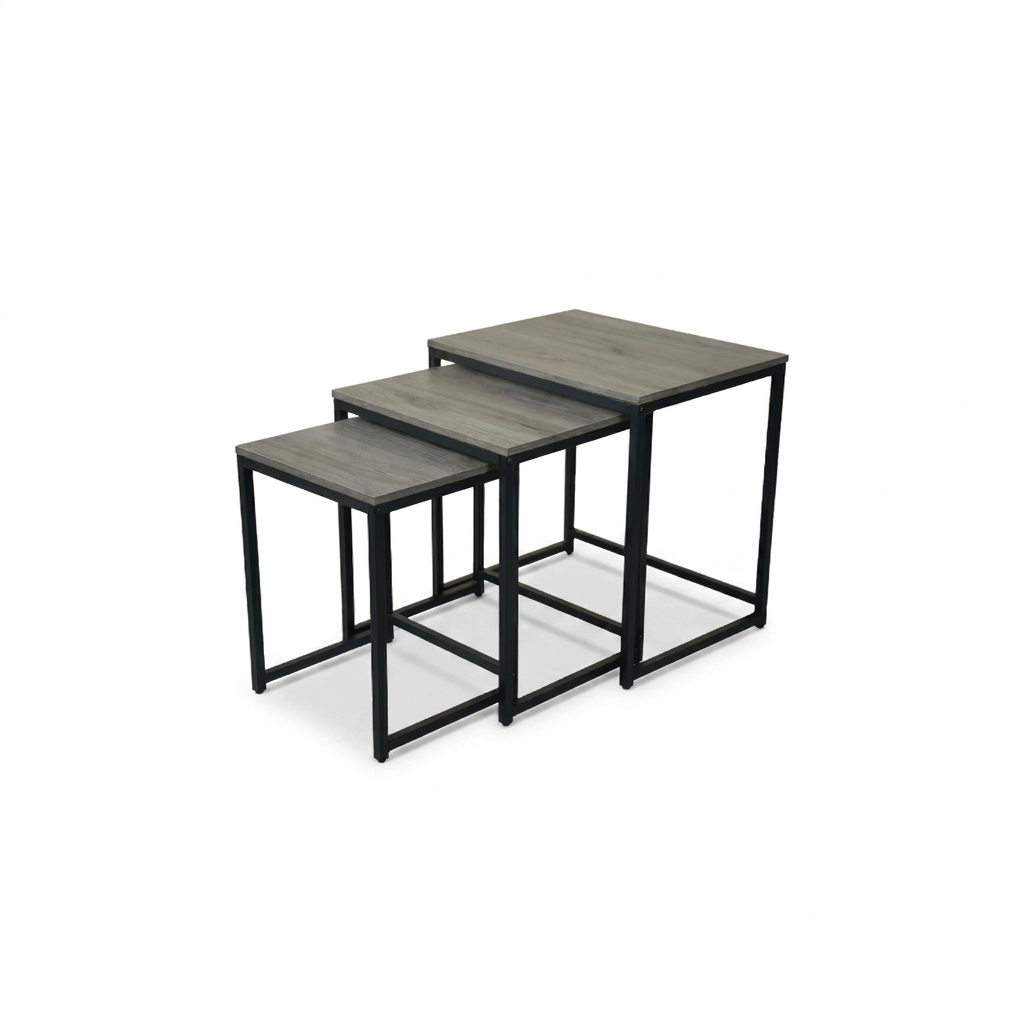 Elegant Nesting Tables - Grey