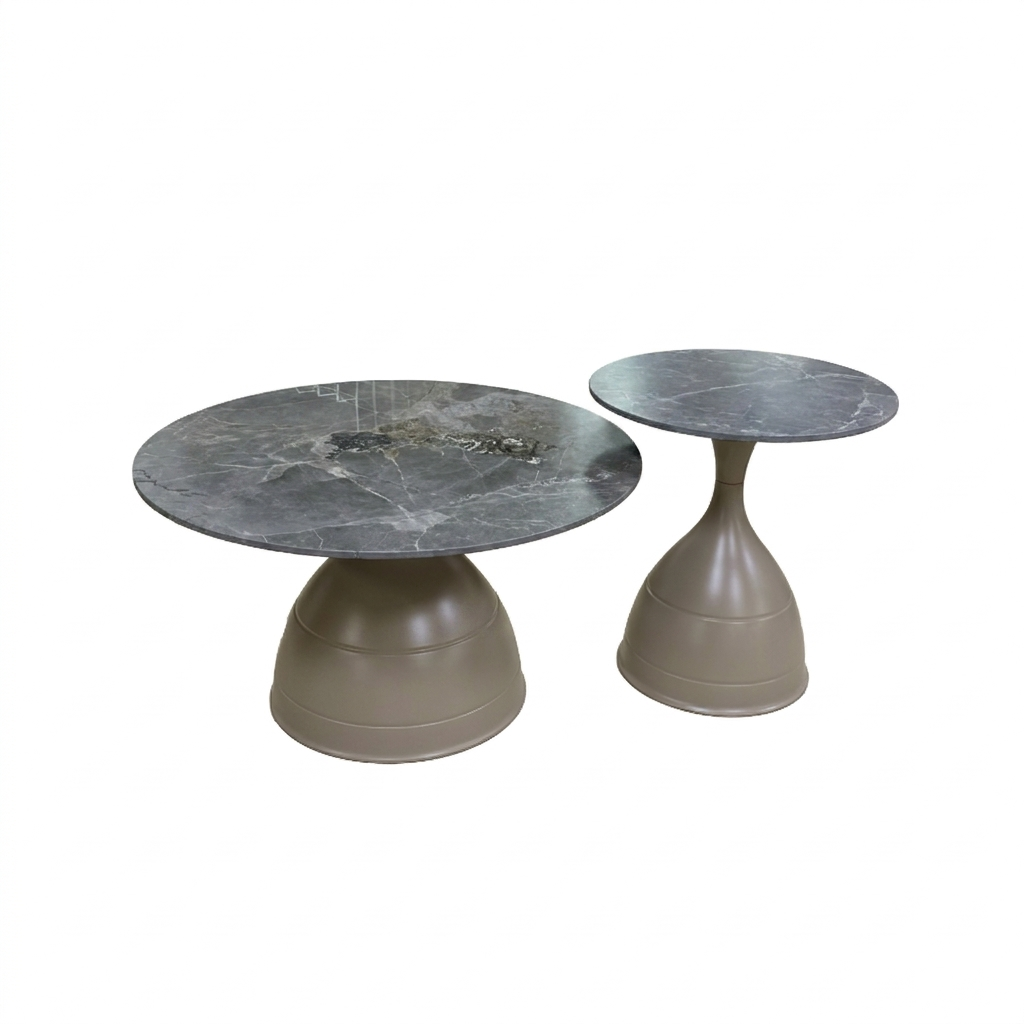 Designer Coffee Table - Dark Grey marble