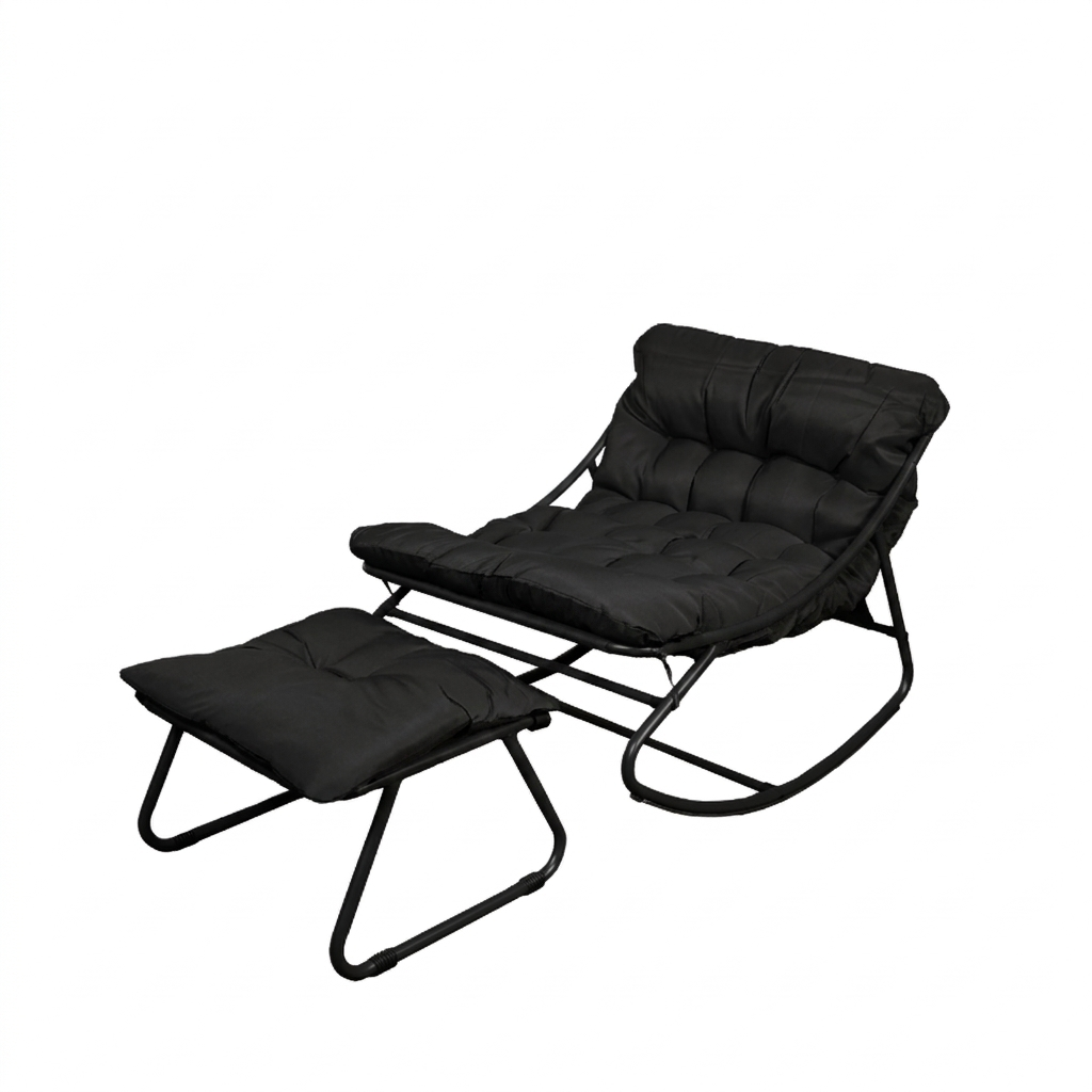 Weatherproof Rocking Chair - Black