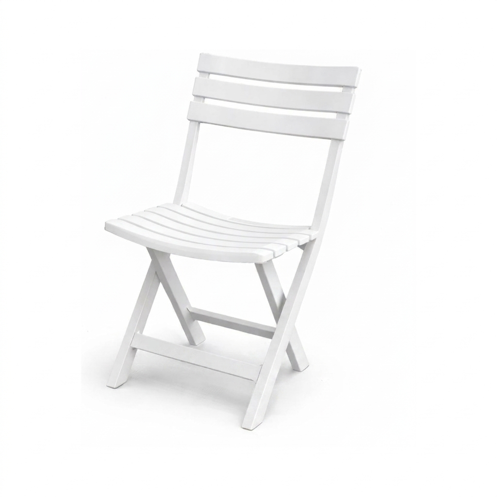 Folding Chair - White