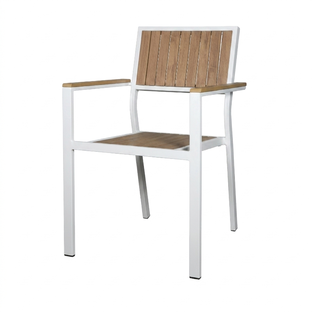 Patio Outdoor Chair 2 - White