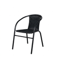 Open-Air Outdoor Chair Black - Black