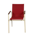 Patio Outdoor Chair Red - Red