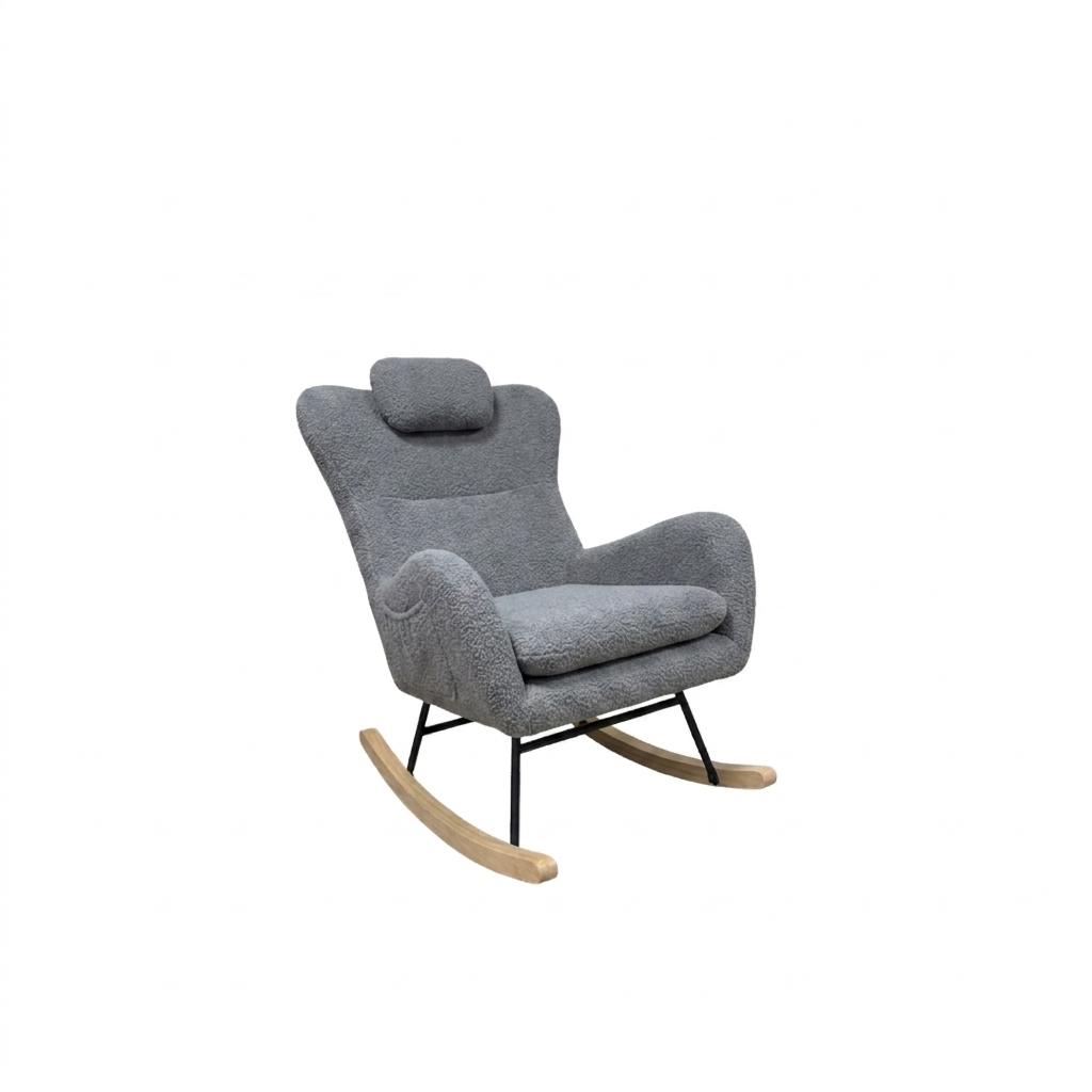 Premium Rocking Chair - Grey