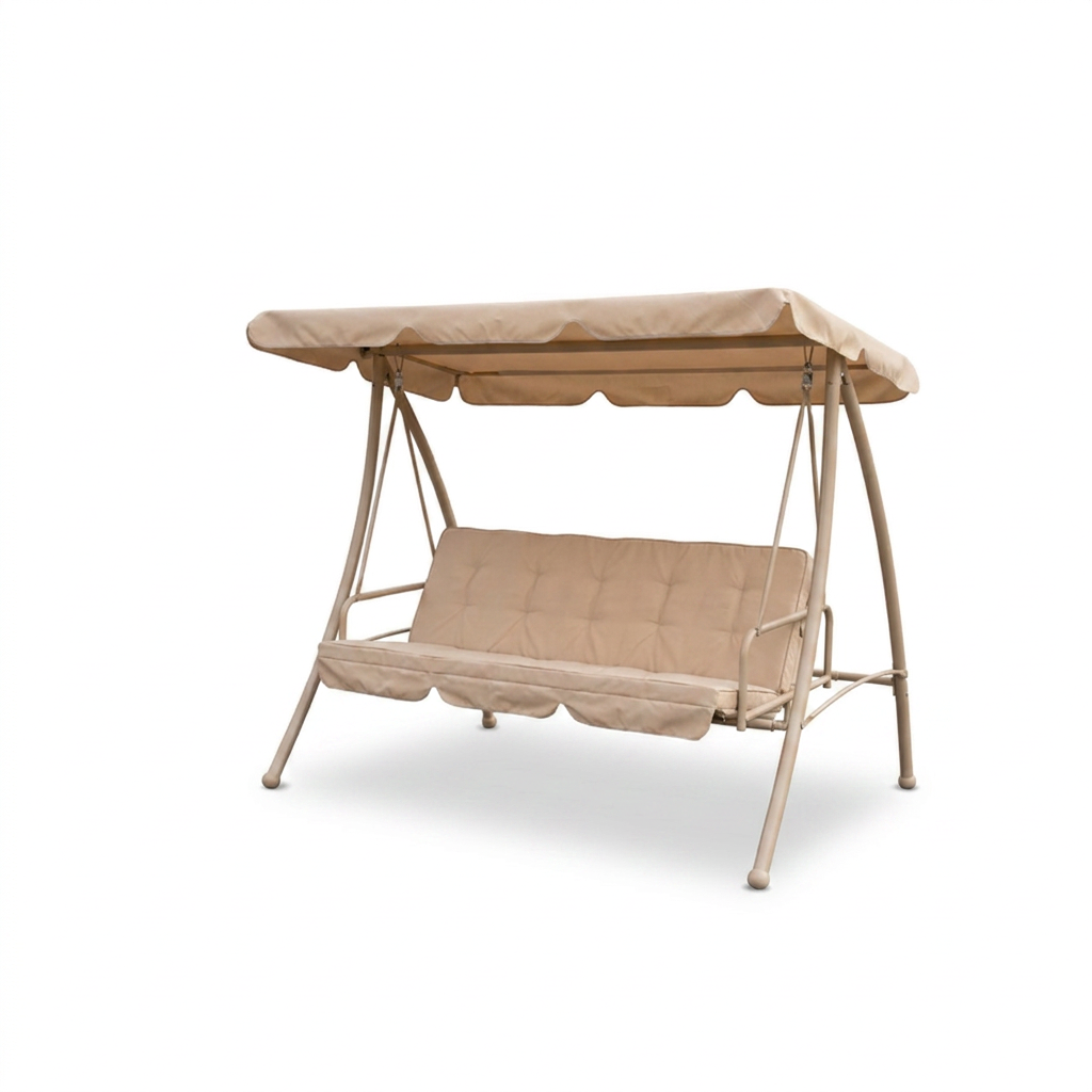 All-Season Garden Swing - Beige