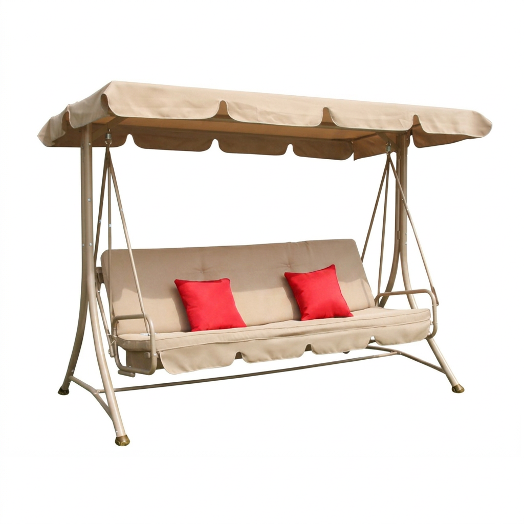 All-Season Garden Swing (3) - Beige