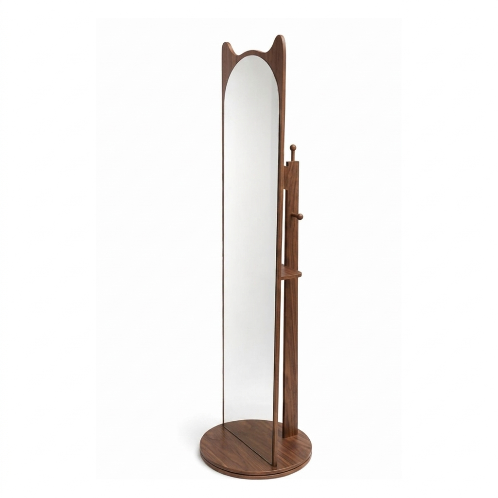 Modern Mirror - Brown