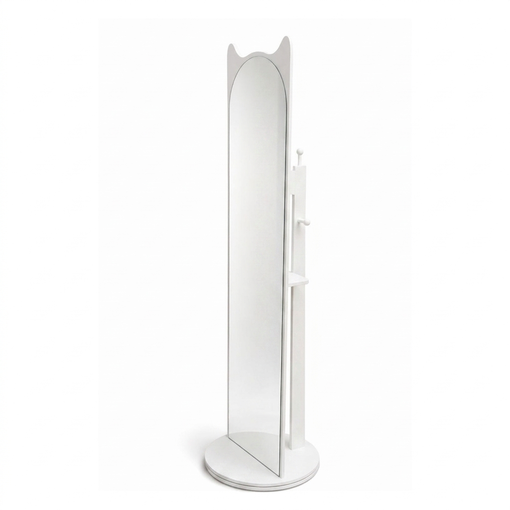 Modern Mirror - White