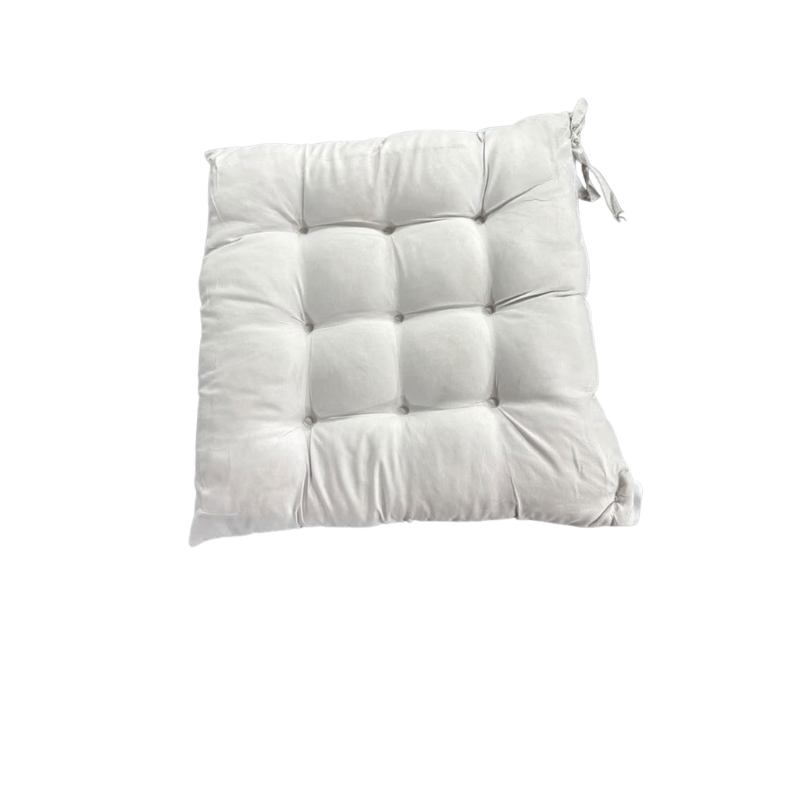 Tufted Tie-On Chair Cushion
