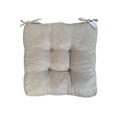 Button-Tufted Chair Cushion