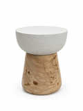 Sculpted Side Table