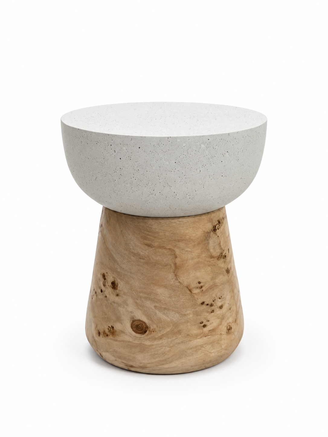 Sculpted Side Table